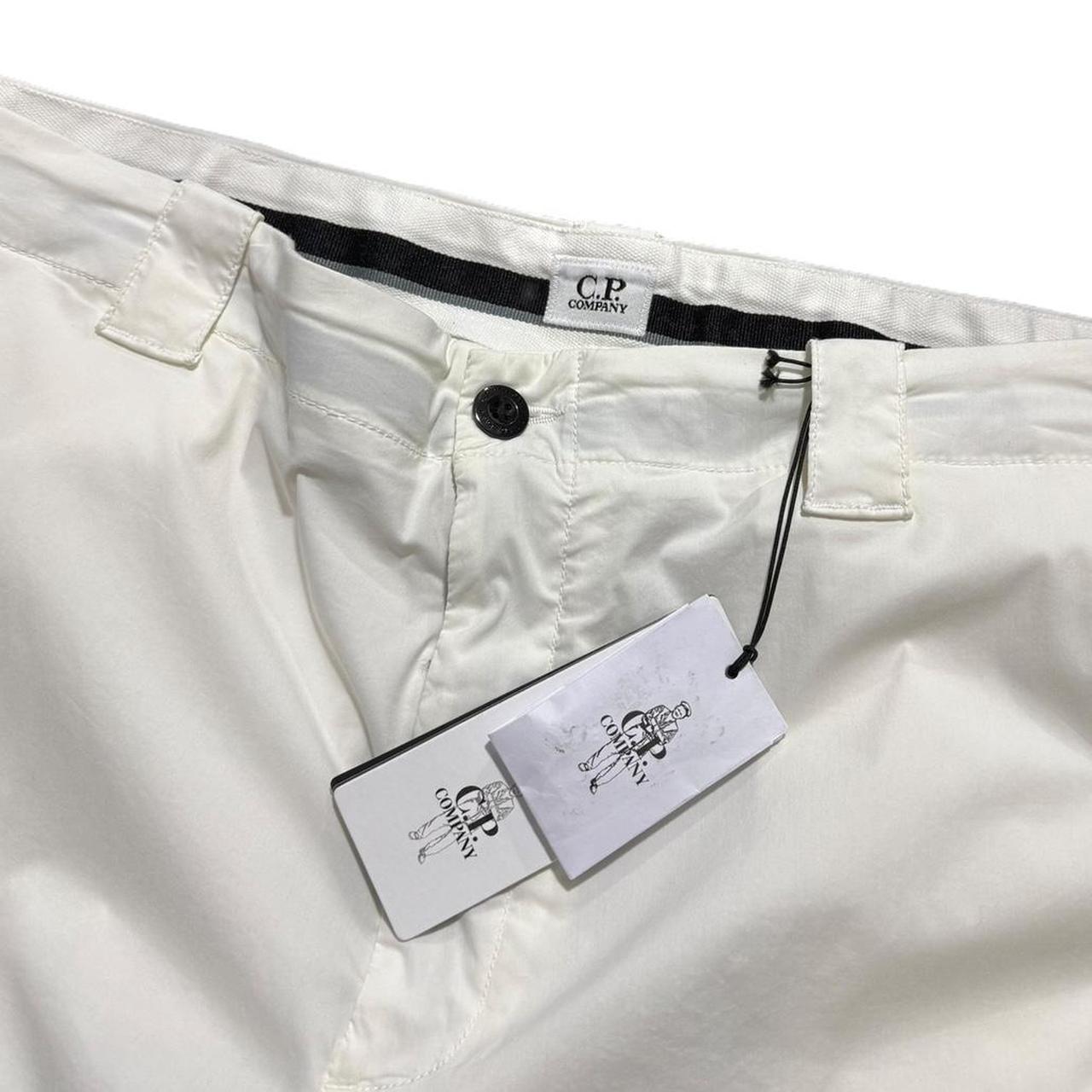 CP Company White Shorts