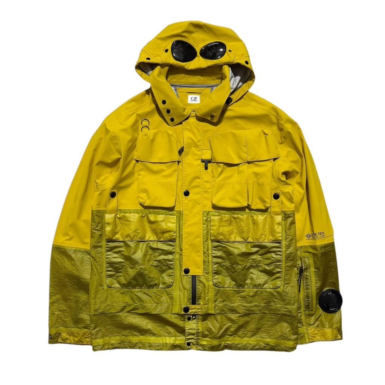 CP Company Infinium Gore-Tex Goggle Jacket | Large, Yellow