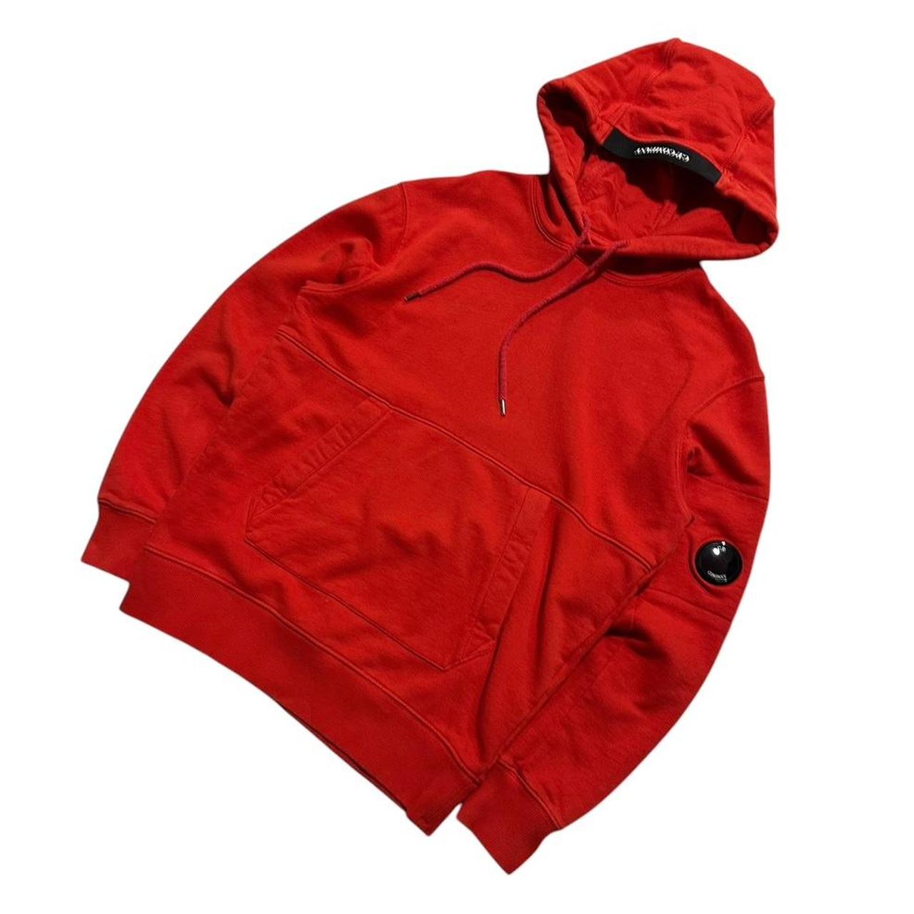 CP Company Red Pullover Hoodie