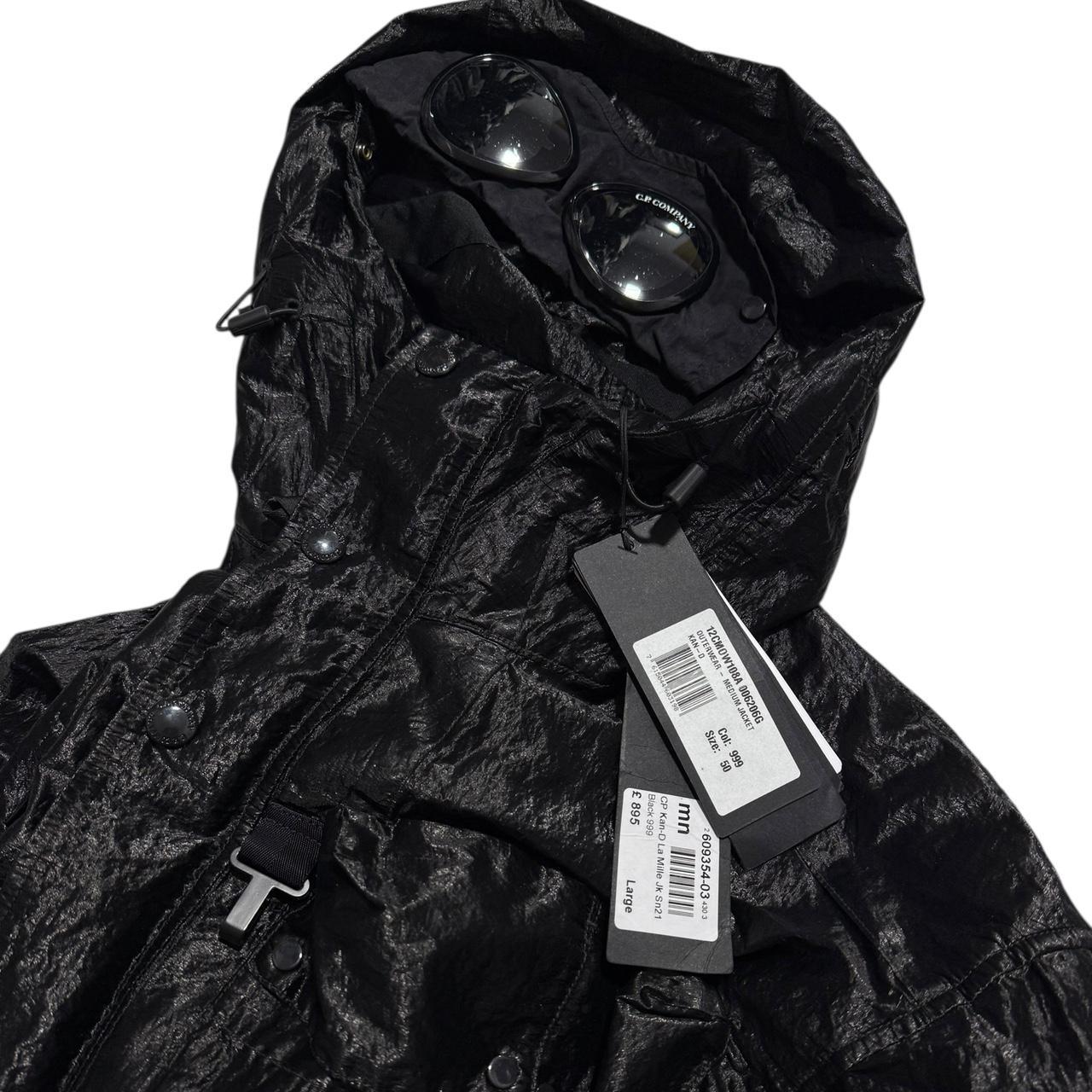 CP Company Kan-D Mille Miglia Goggle Jacket | Large, Black