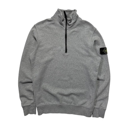 Stone Island Grey Quarter Zip