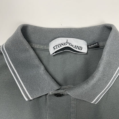 Stone Island Polo Shirt, Size Medium | O/S, Grey