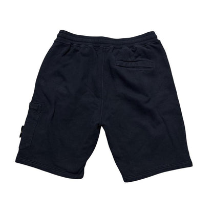 Stone Island Navy Cotton Shorts