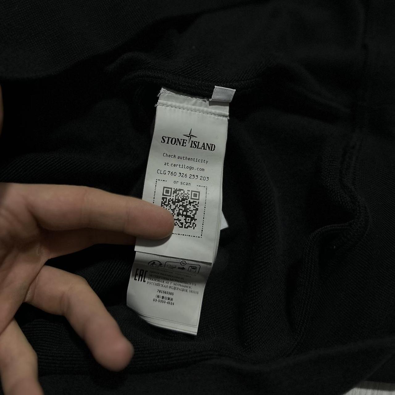 Stone Island Box Logo Pullover Hoodie