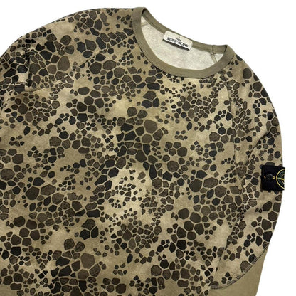 Stone Island Alligator Camo Pullover | Small, Camo