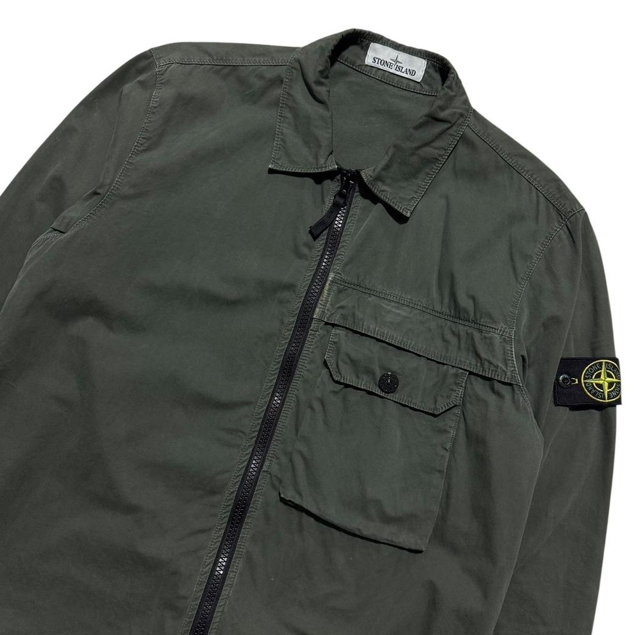 Stone Island Green Overshirt