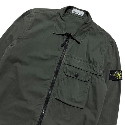 Stone Island Green Overshirt