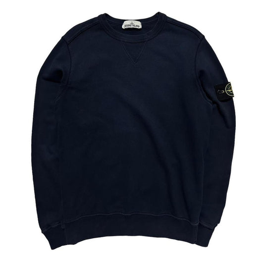 Stone Island Navy Pullover Crewneck - Known Source