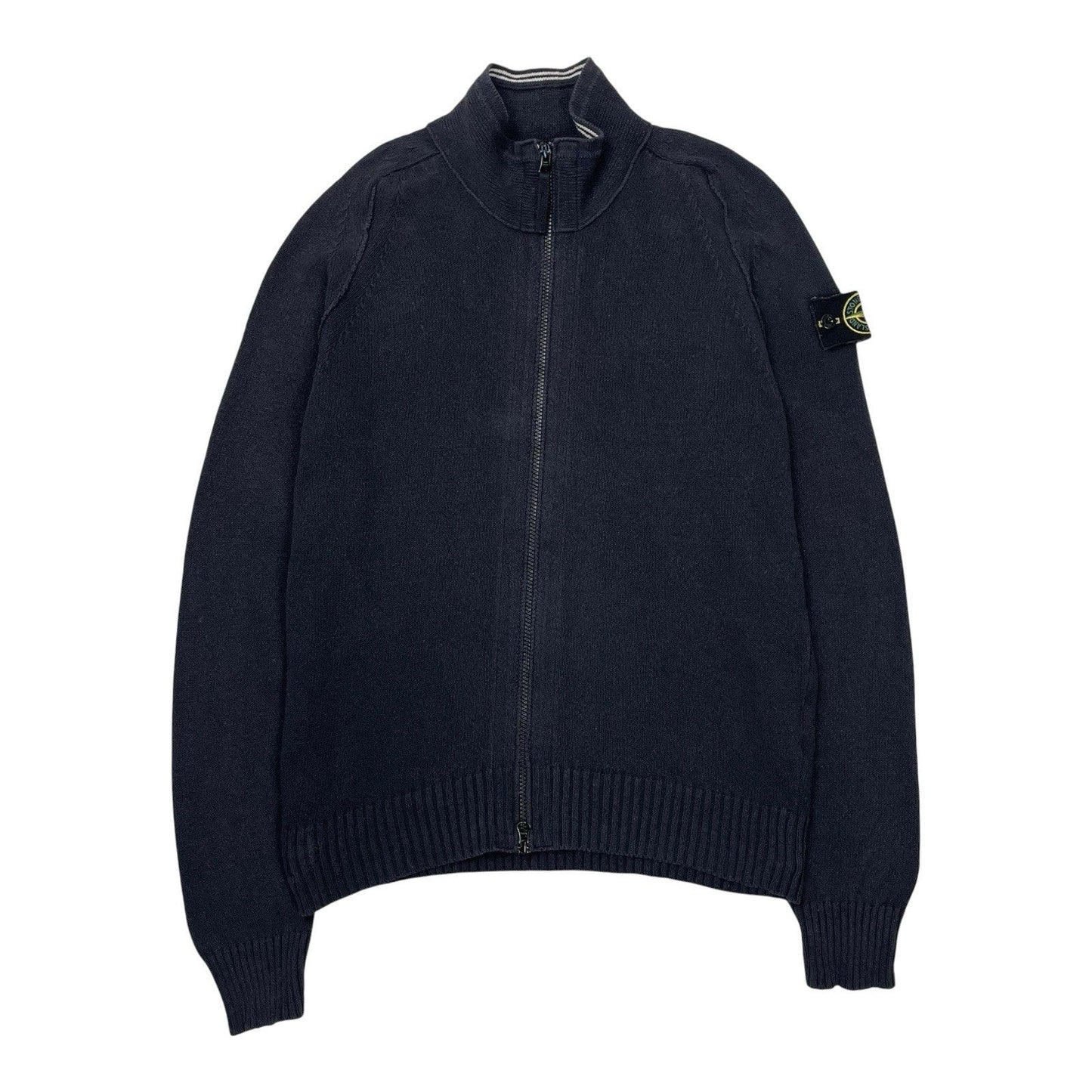 Stone Island Knit Cardigan, Size Medium | O/S, Blue