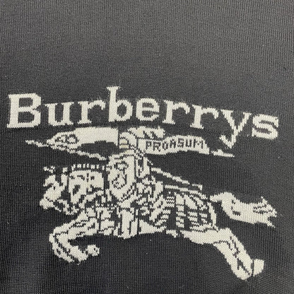 Vintage Burberry Knit Vest, Size Small | O/S, Grey