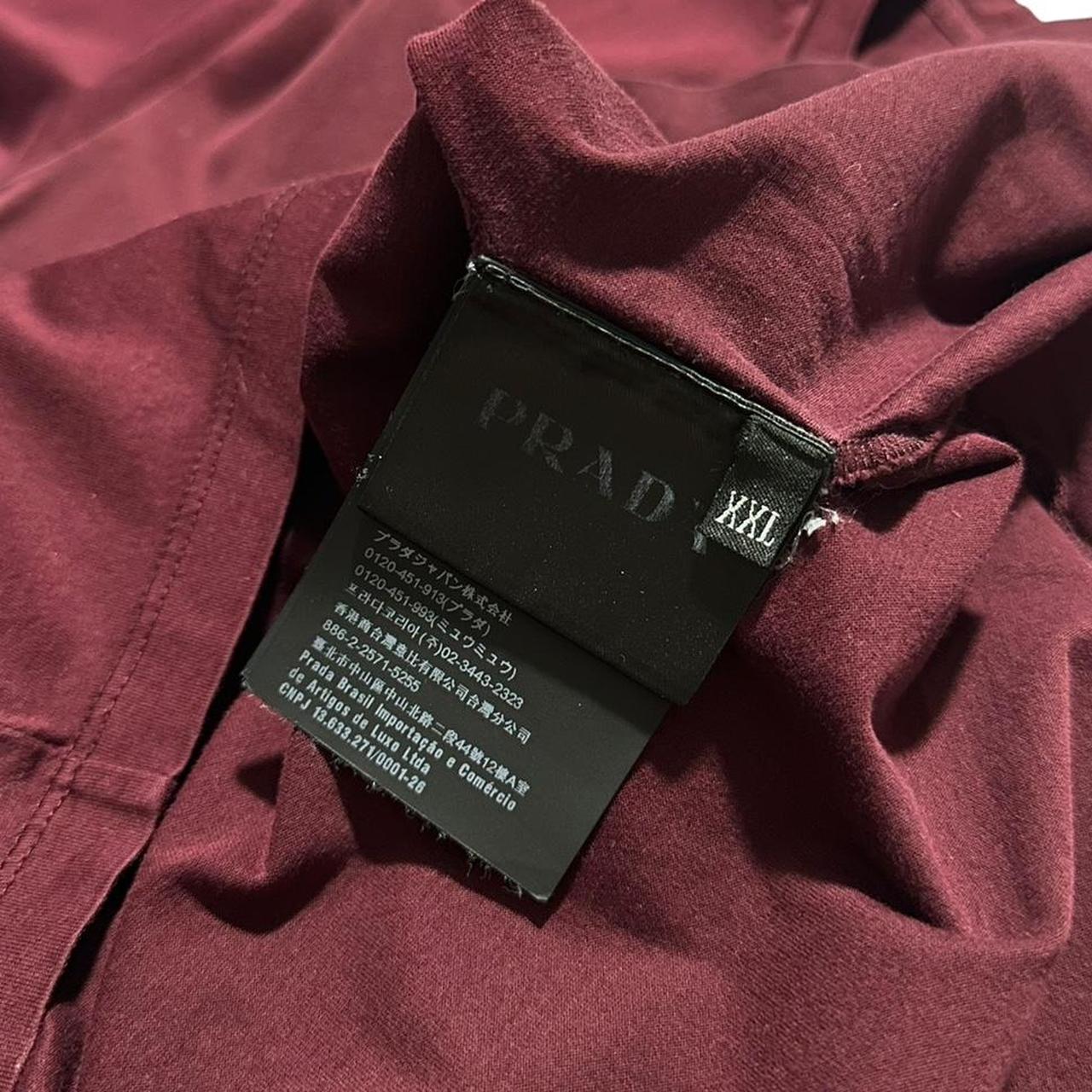 Prada Burgundy T-Shirt