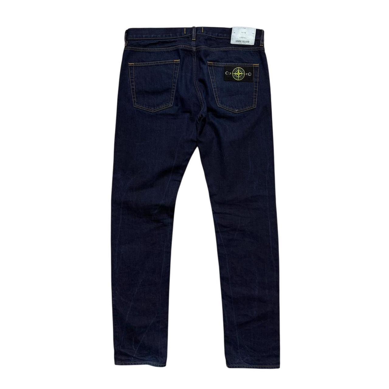 Stone Island Denim Jeans | W34, Dark Indigo