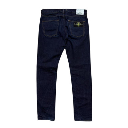 Stone Island Denim Jeans | W34, Dark Indigo