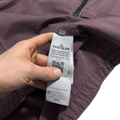 Stone Island Canvas Overshirt | Large, Navy
