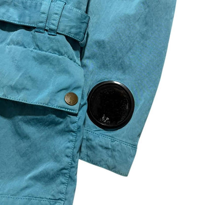 CP Company Belt Mille Miglia Goggle Jacket | Large, Sky Blue