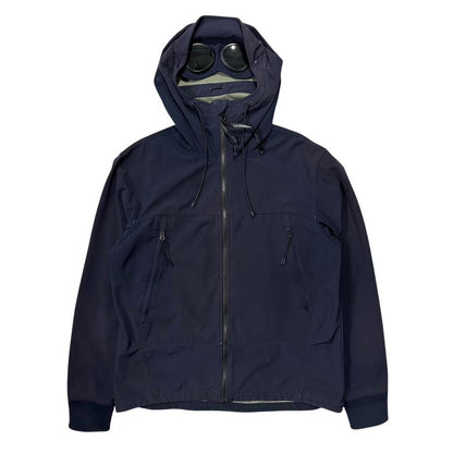 CP Company Navy Soft Shell Goggle Jacket