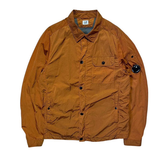 CP Company Orange Chrome Nylon Overshirt