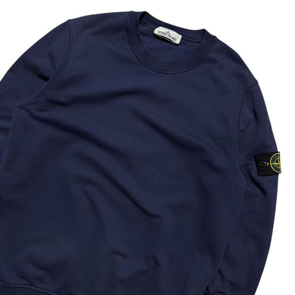 Stone Island Pullover Navy Crewneck | Large, Navy