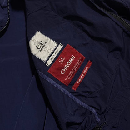 CP Company Chrome Goggle Jacket | Medium, Navy