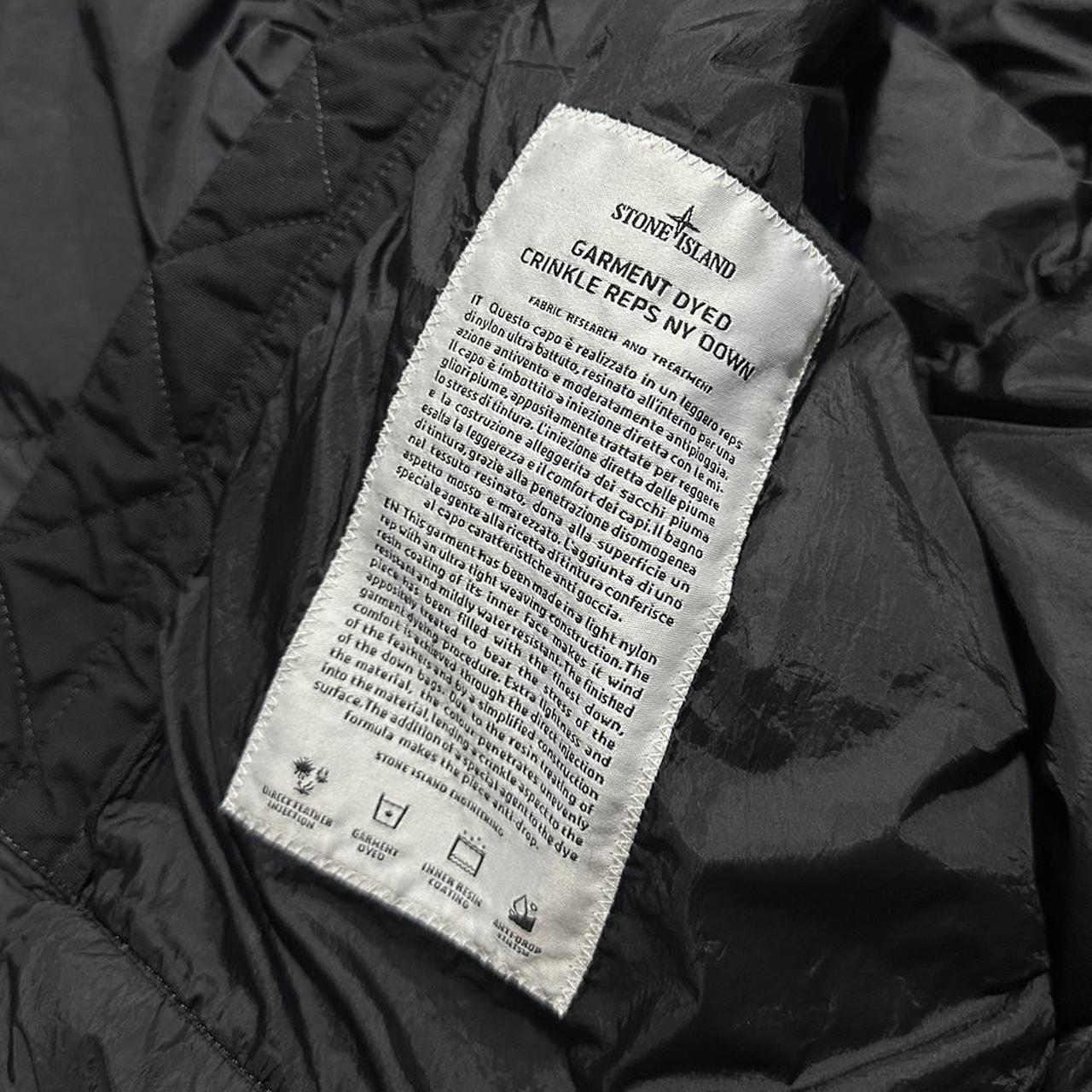 Stone Island Garment Dyed Down Jacket