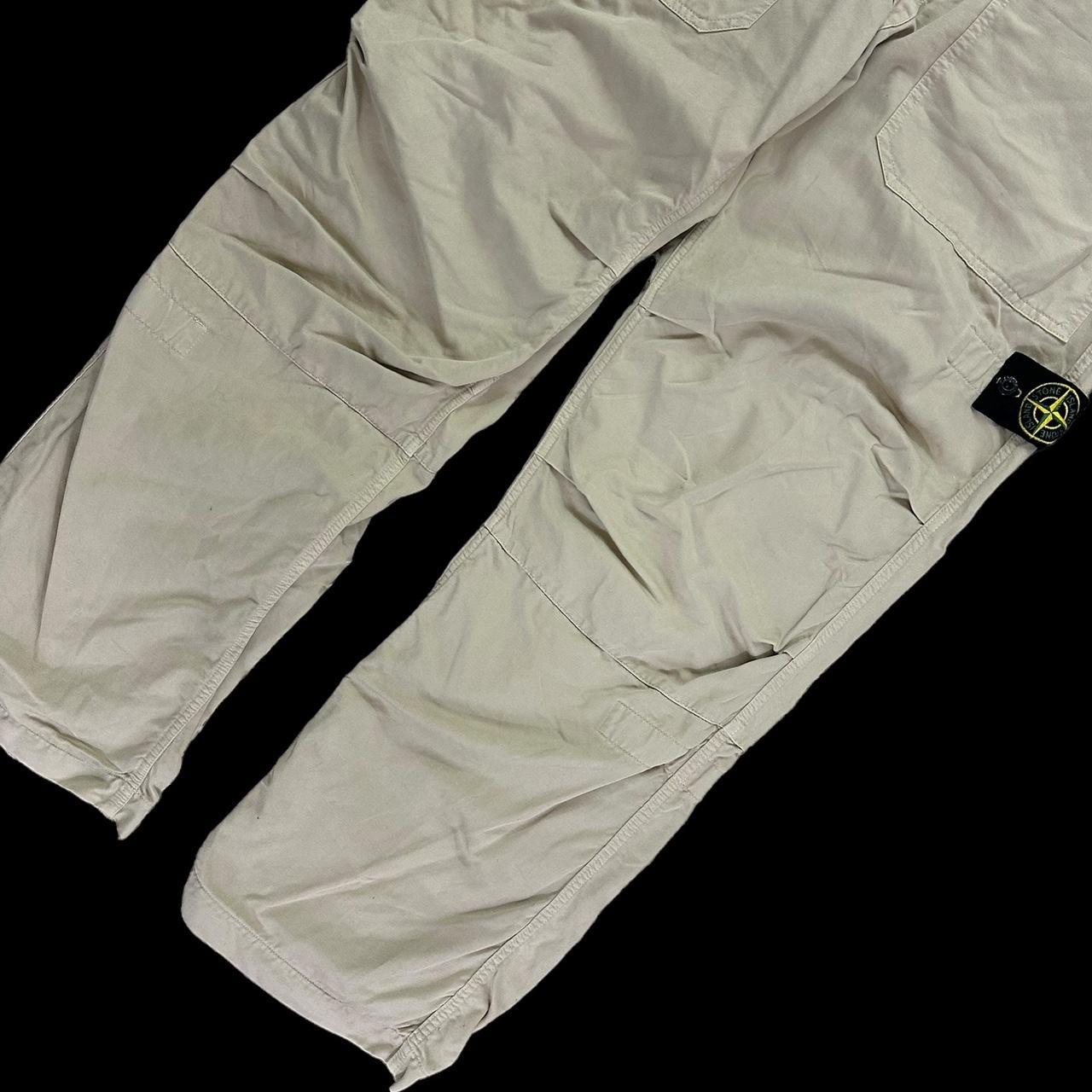 Stone Island Velcro Strap Frontal Cargo Trousers from S/S 2010