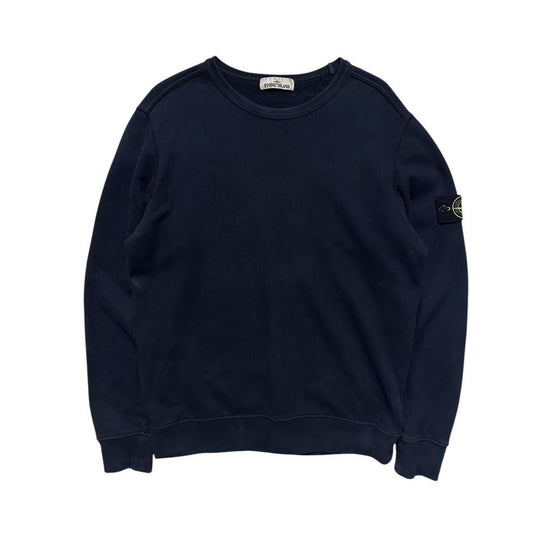 Stone Island Navy Pullover Crewneck