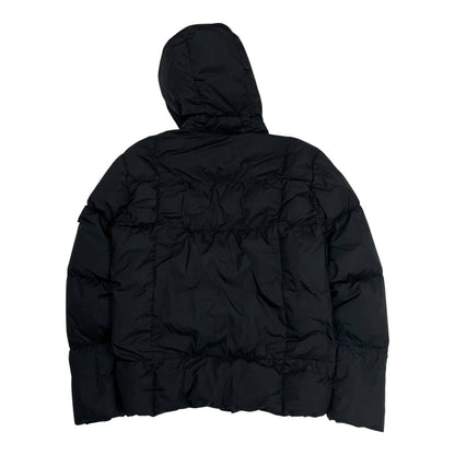 Stone Island Crinkle Reps NY Down Puffer Jacket, Size Large | O/S, Black