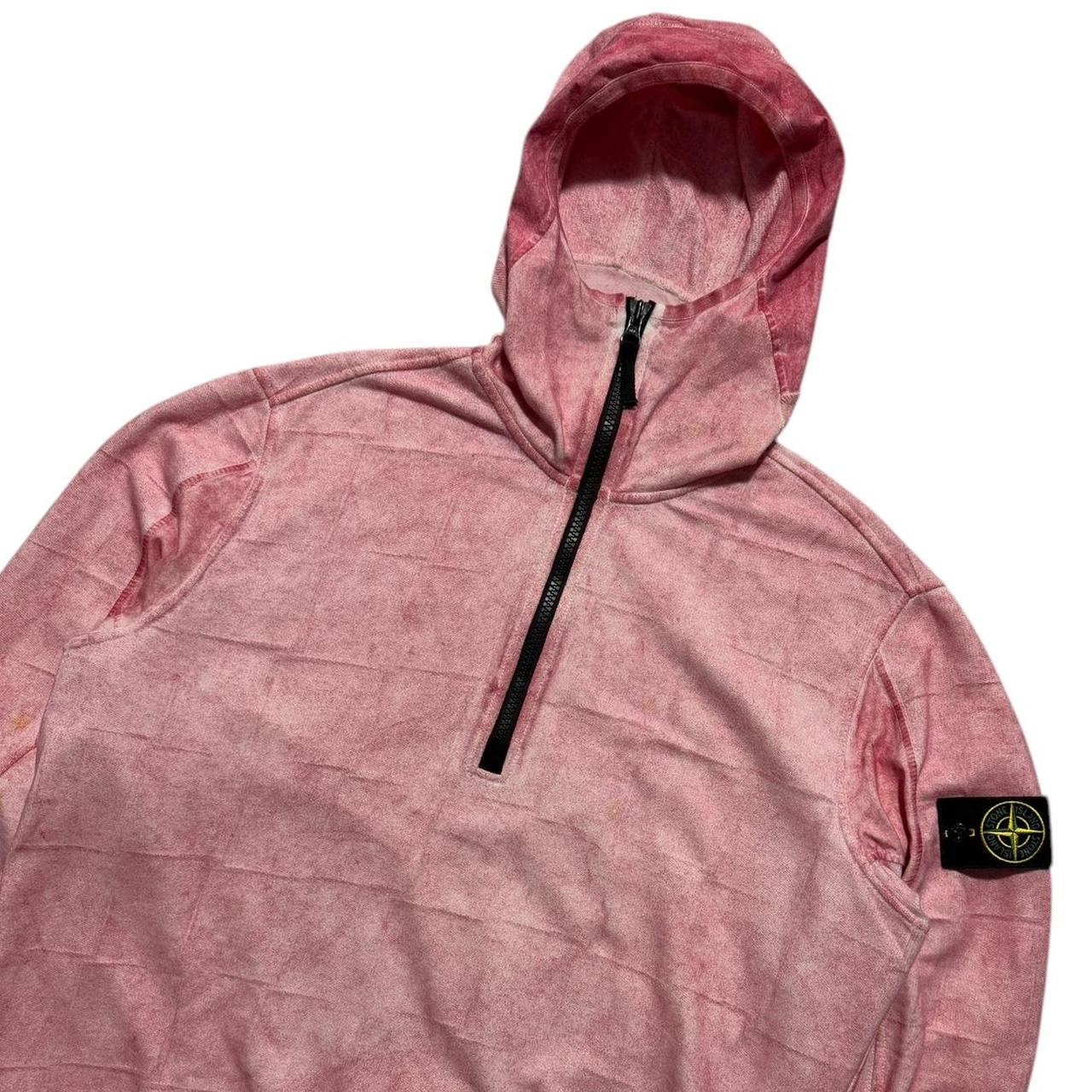 Stone Island Pink Dust Hoodie | XXL, Pink