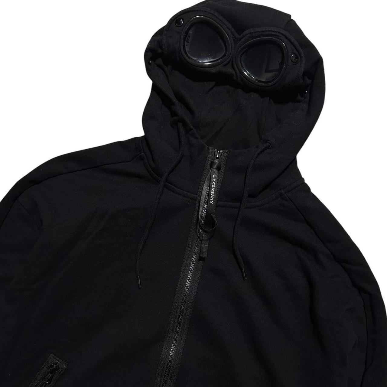 CP Company Black Goggle Hoodie - Known Source