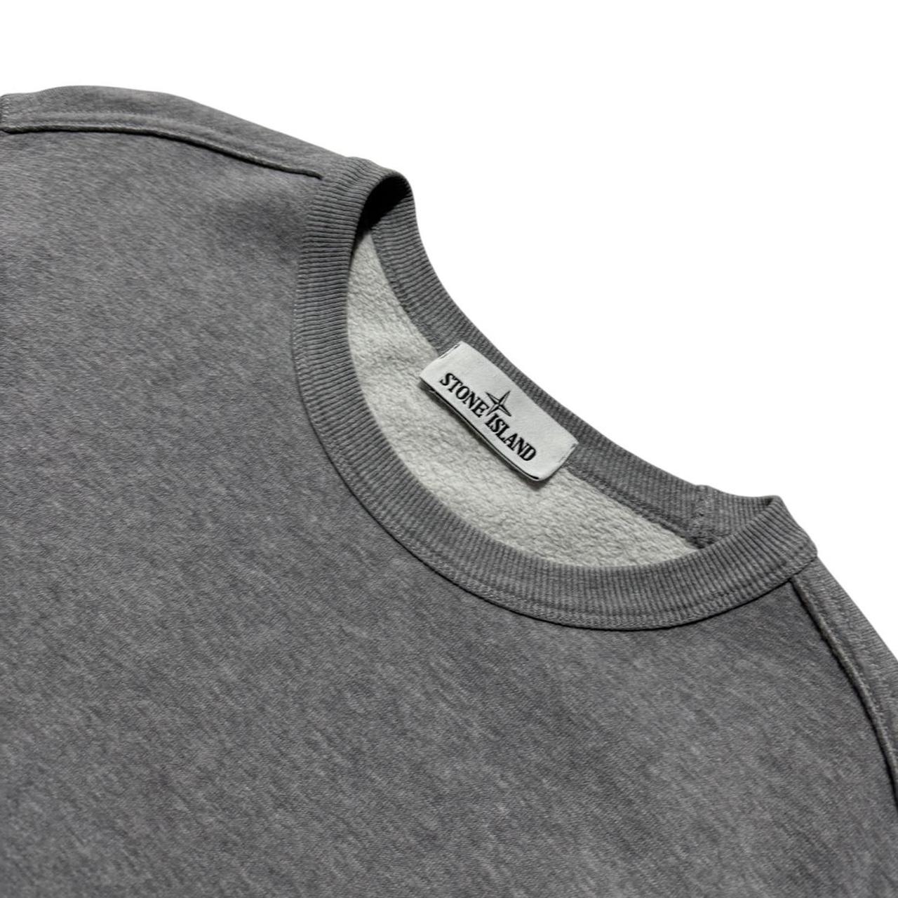 Stone Island Grey Pullover Crewneck