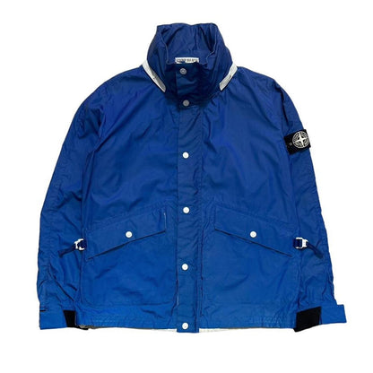 Stone Island Blue Reflective Jacket