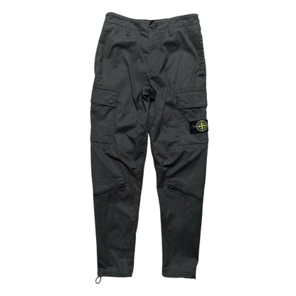 Stone Island Black Cargo Trousers