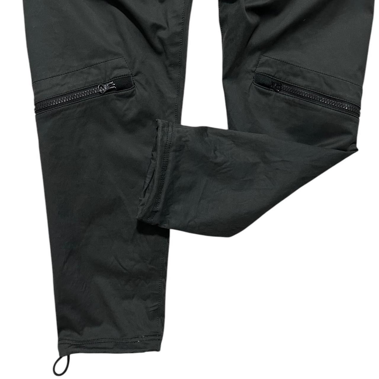 Stone Island Black Cargo Trousers