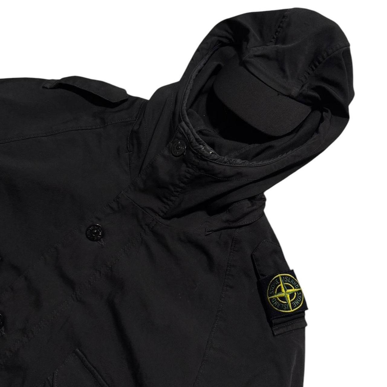 Stone Island Multipocket Peaked Hood Jacket | Medium, Black