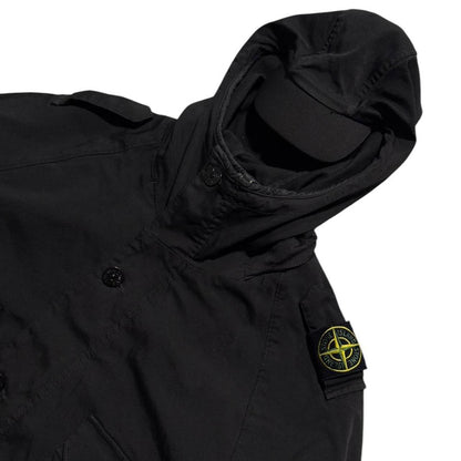 Stone Island Multipocket Peaked Hood Jacket | Medium, Black