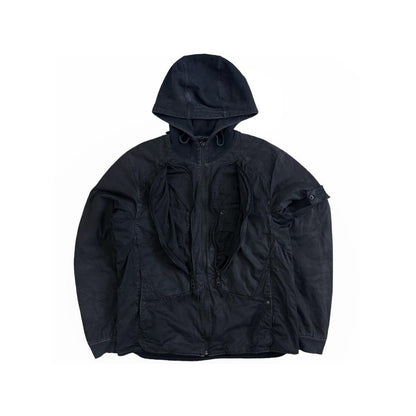 Stone Island Shadow Project Batavia-T Zip Up Jacket with thick cotton hoodie - Known Source