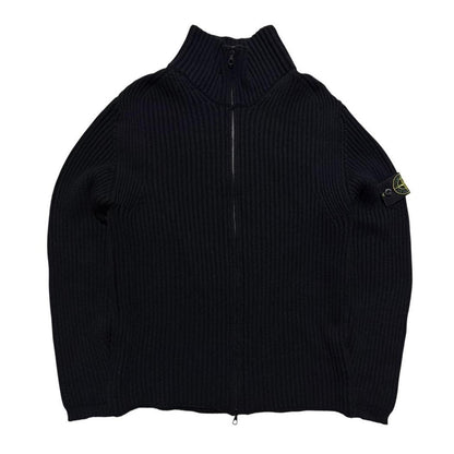 Stone island Ribbed Wool Full Zip