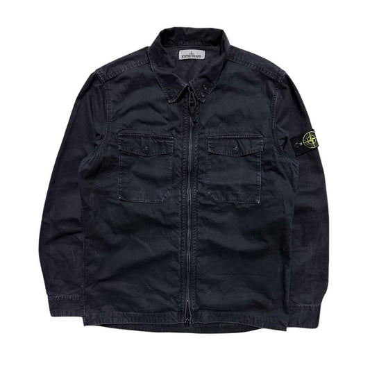 Stone Island Navy Overshirt