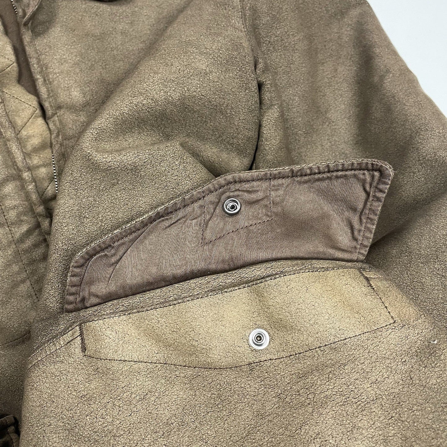 Vintage C.P. Company Flight Jacket, Size Large | O/S, Brown