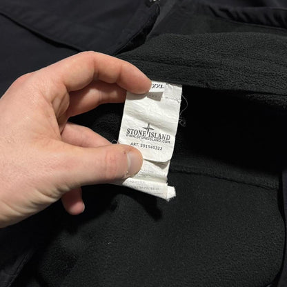 Stone Island Soft Shell Jacket | XXL, Black