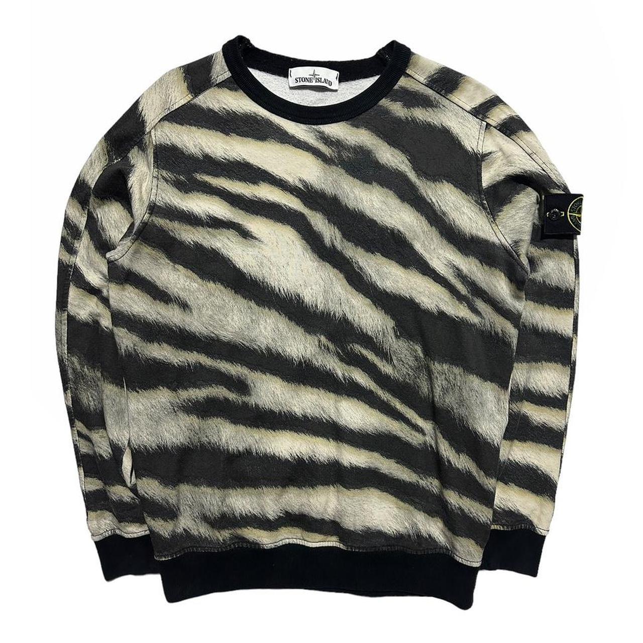 Stone Island White Tiger Pullover Crewneck - Known Source