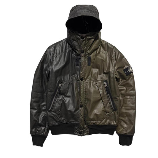 Stone Island Waxed Ice Jacket