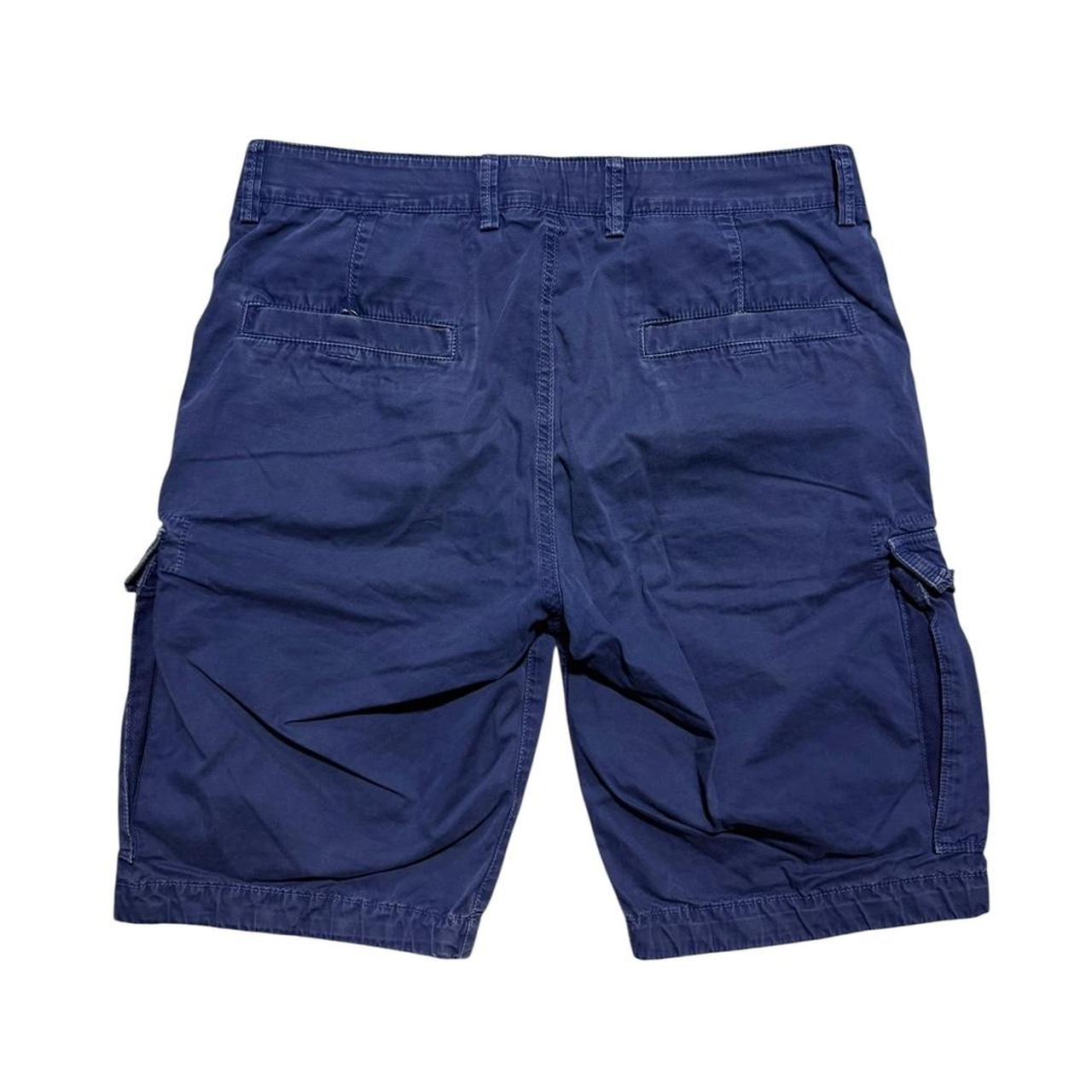 Stone Island Canvas Shorts | W30, Navy