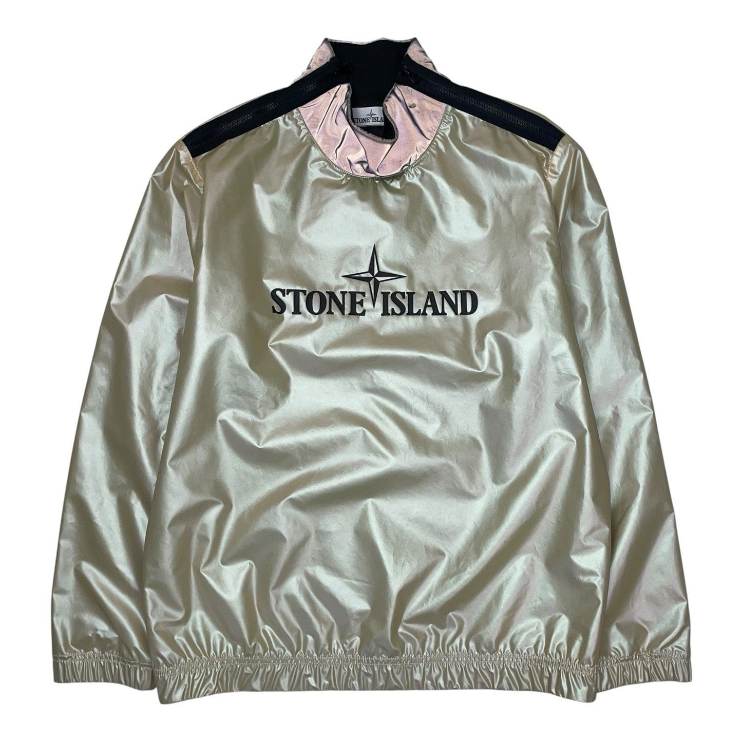 Stone Island Iridescent Coating Tela Reflex Mat Smock, Size Large | O/S, Multicoloured