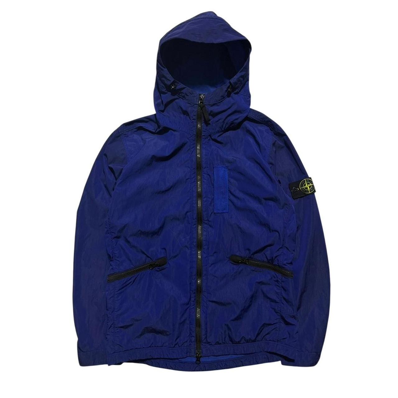 Stone Island Nylon Metal Flock Jacket | Large, Blue