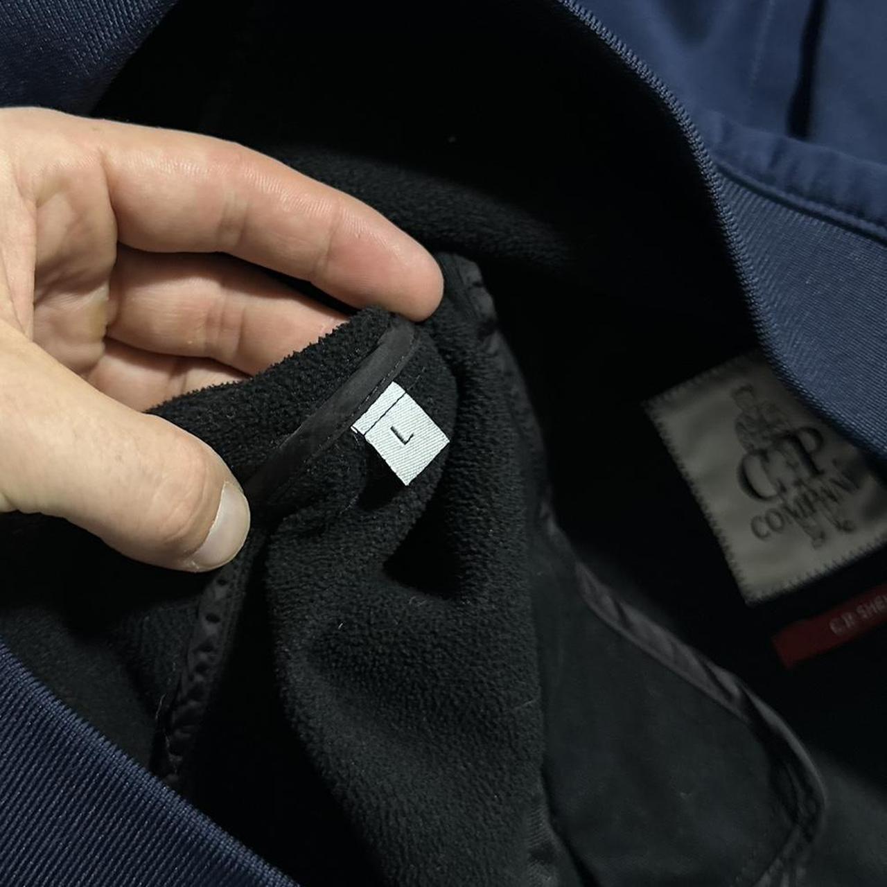 CP Company Blue Soft Shell Jacket