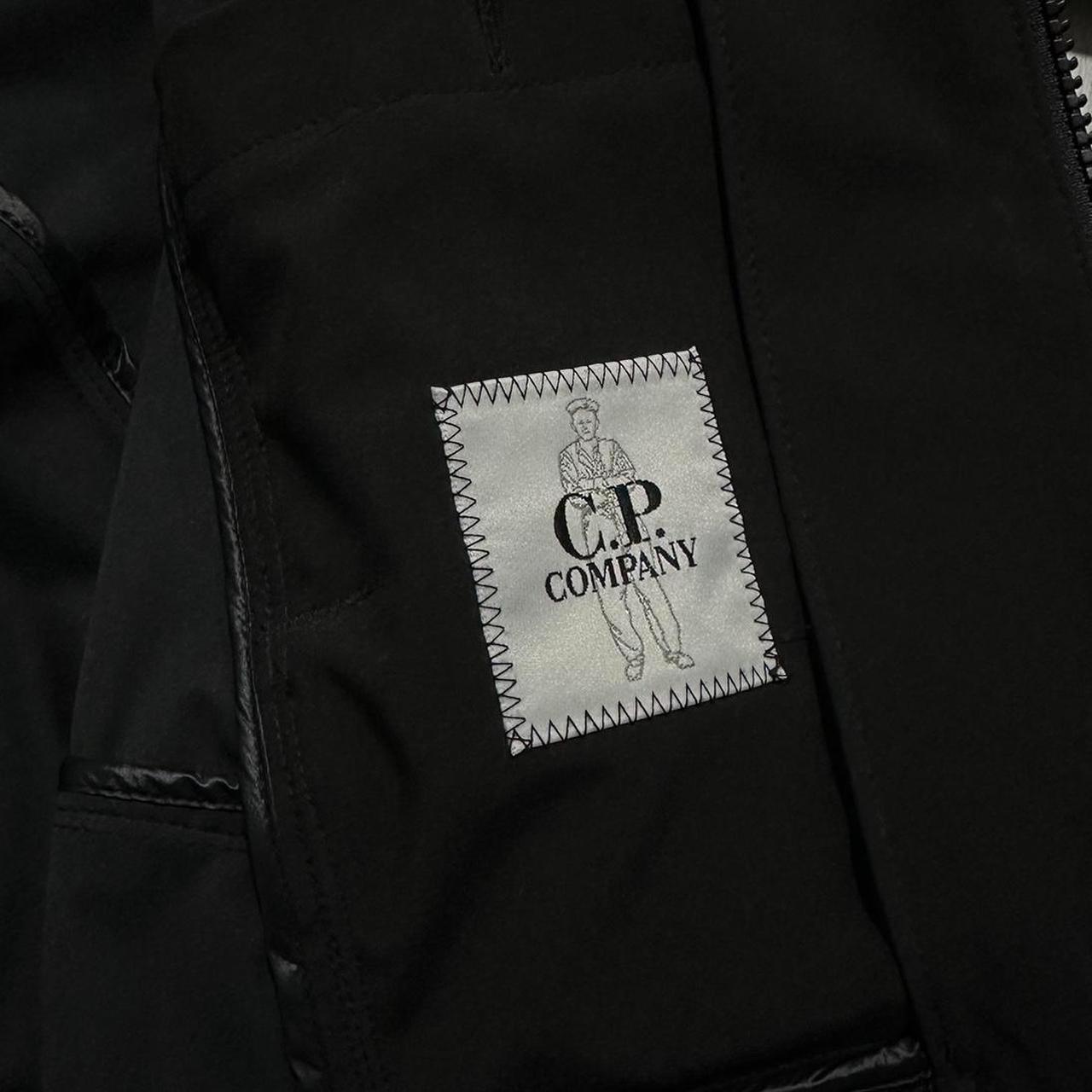 CP Company Black Soft Shell Jacket - Known Source