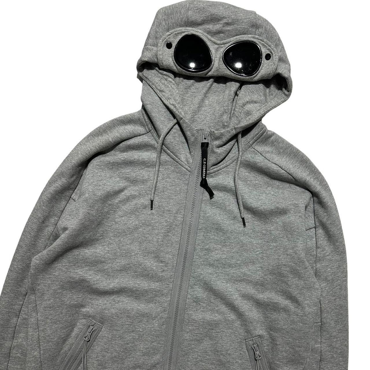 CP Company Grey Goggle Hoodie - Known Source