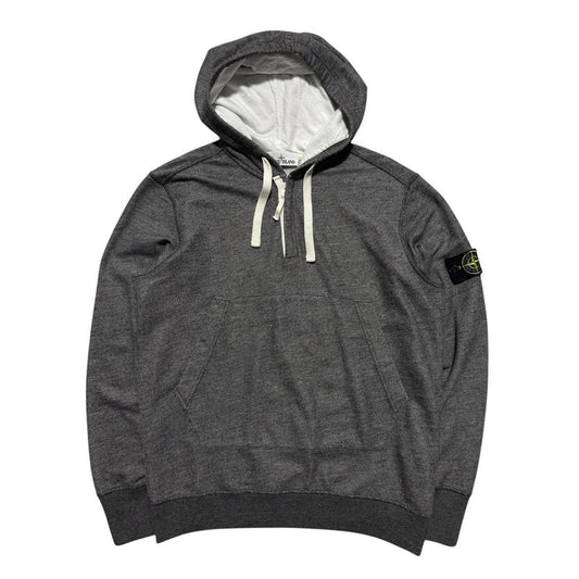 Stone Island Quarter Zip Pullover Hoodie