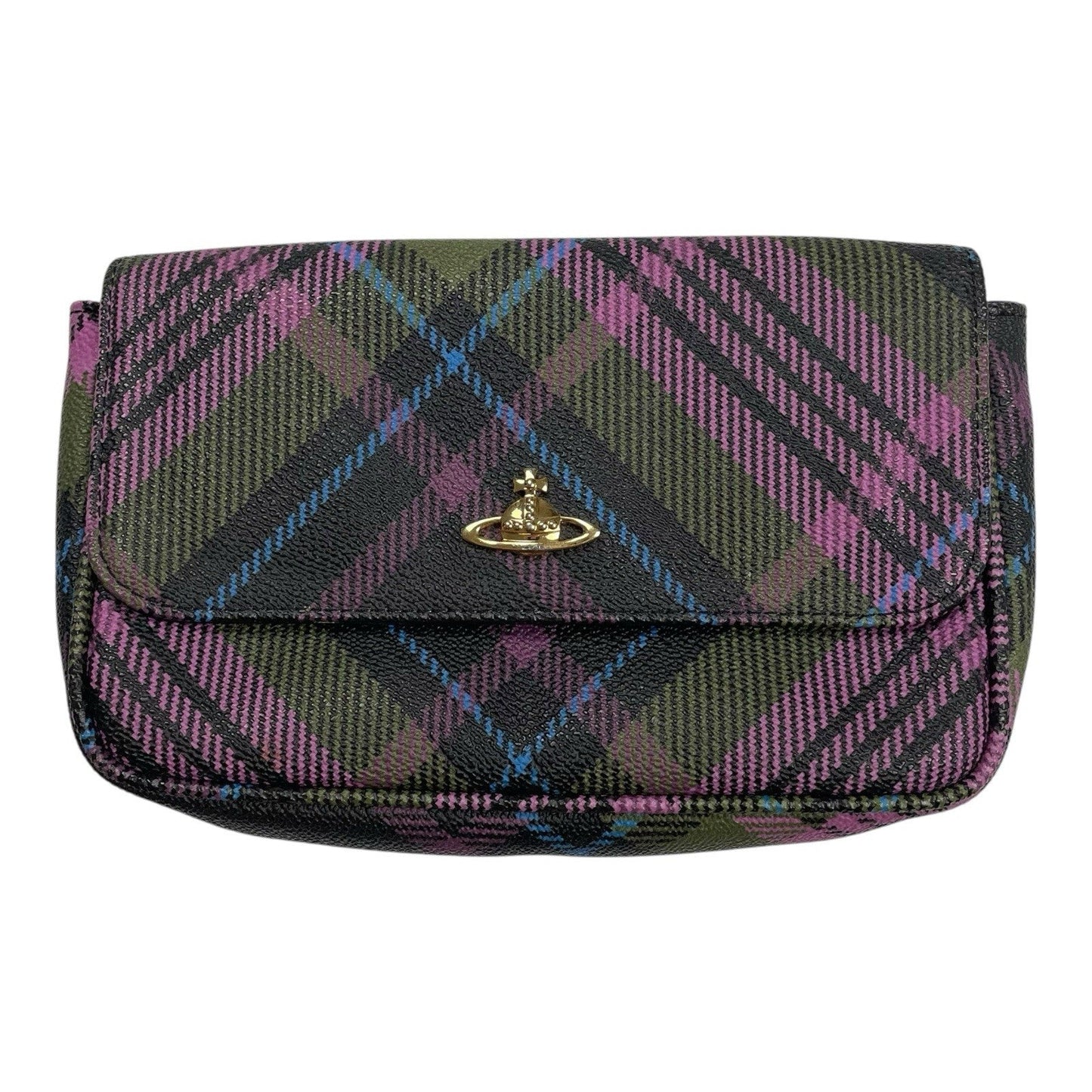 Vivienne Westwood Tartan Crossbody Bag | O/S, Tan